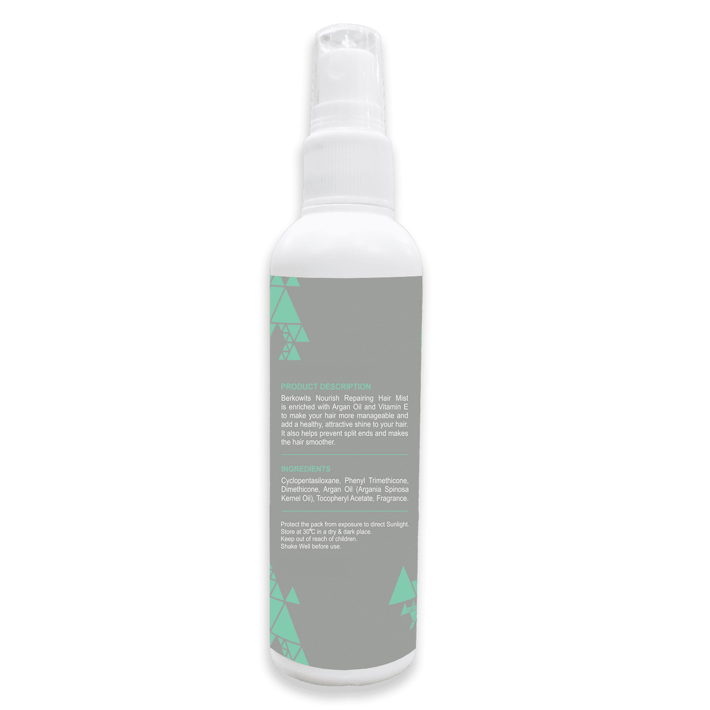 Berkowits Nourish Hair Mist With Argan Oil And Vitamin Oil, 100 Ml