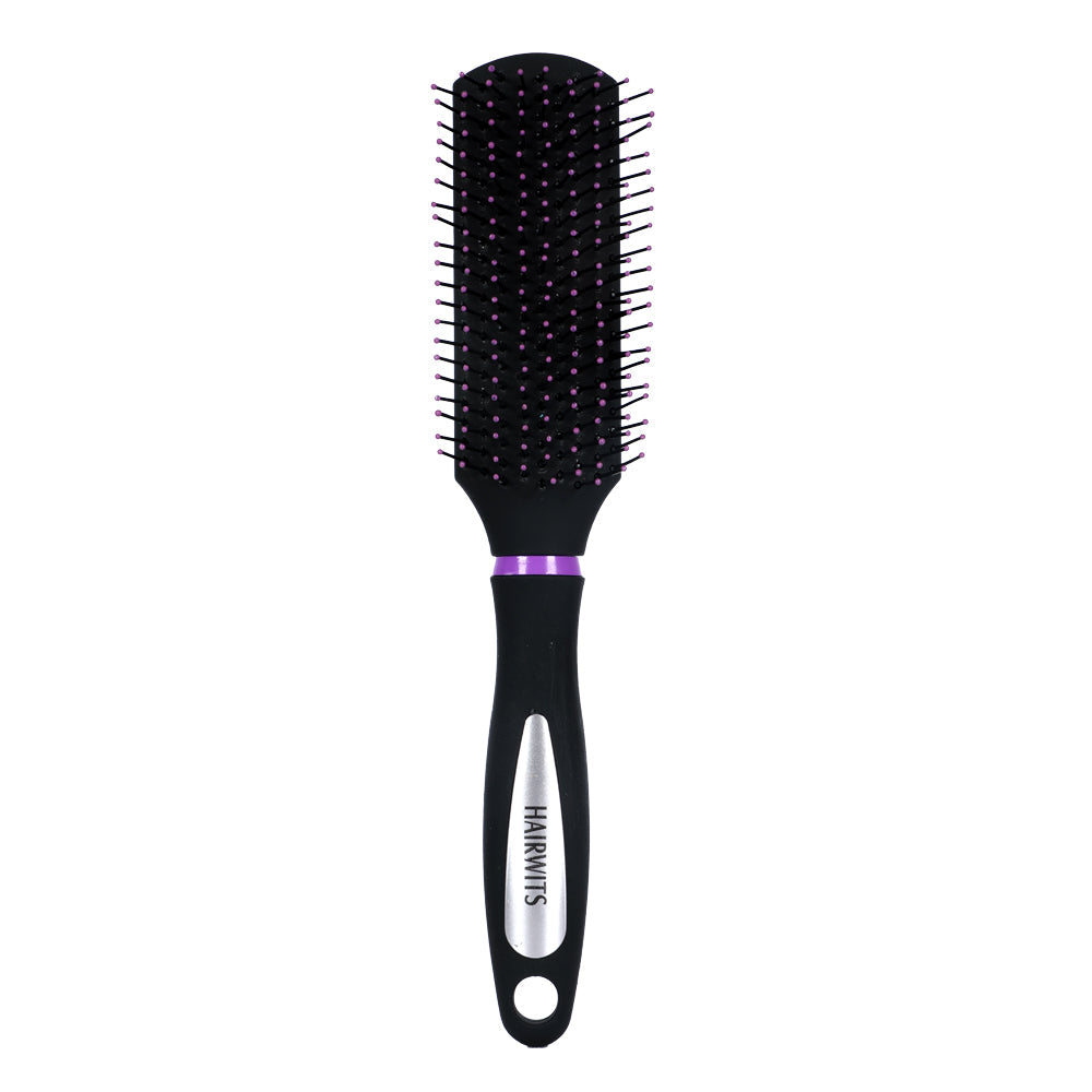 Berkowits Flat Hair Brush- Royal Black